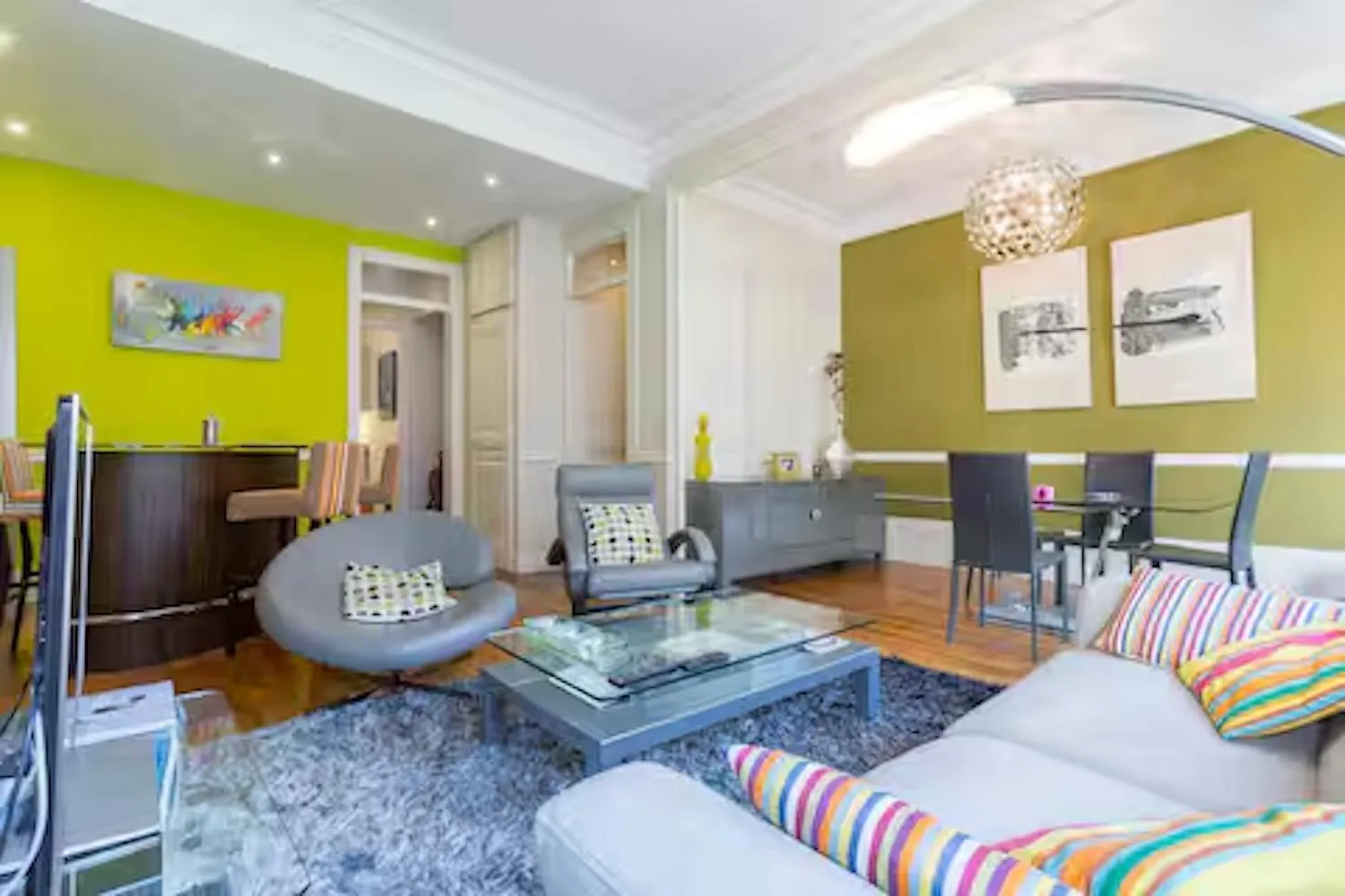 Superbe 3 Pieces 100M2 Lyon 6 Triangle D'Or Lejlighed